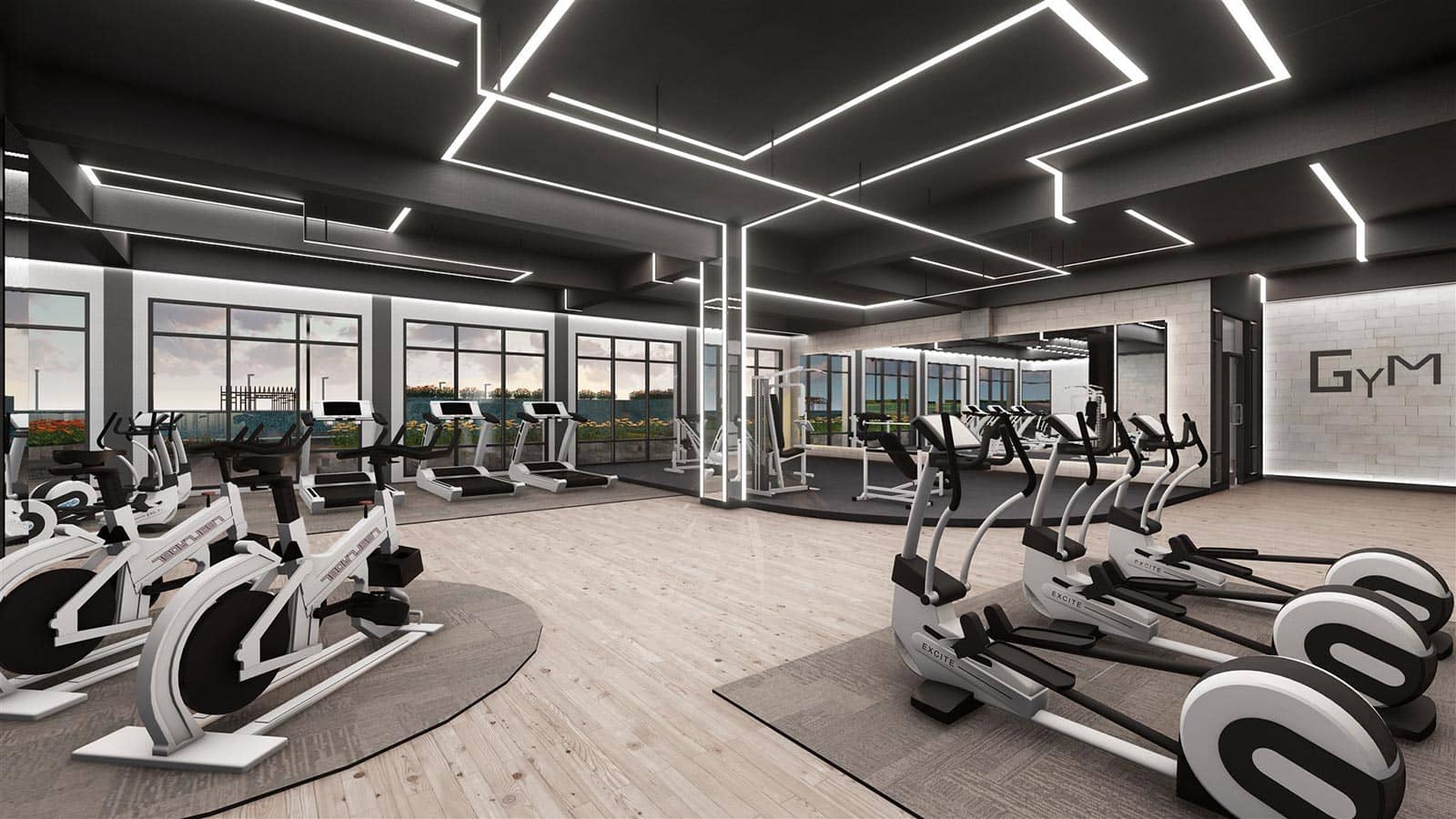 GYM & FITNESS ROOM