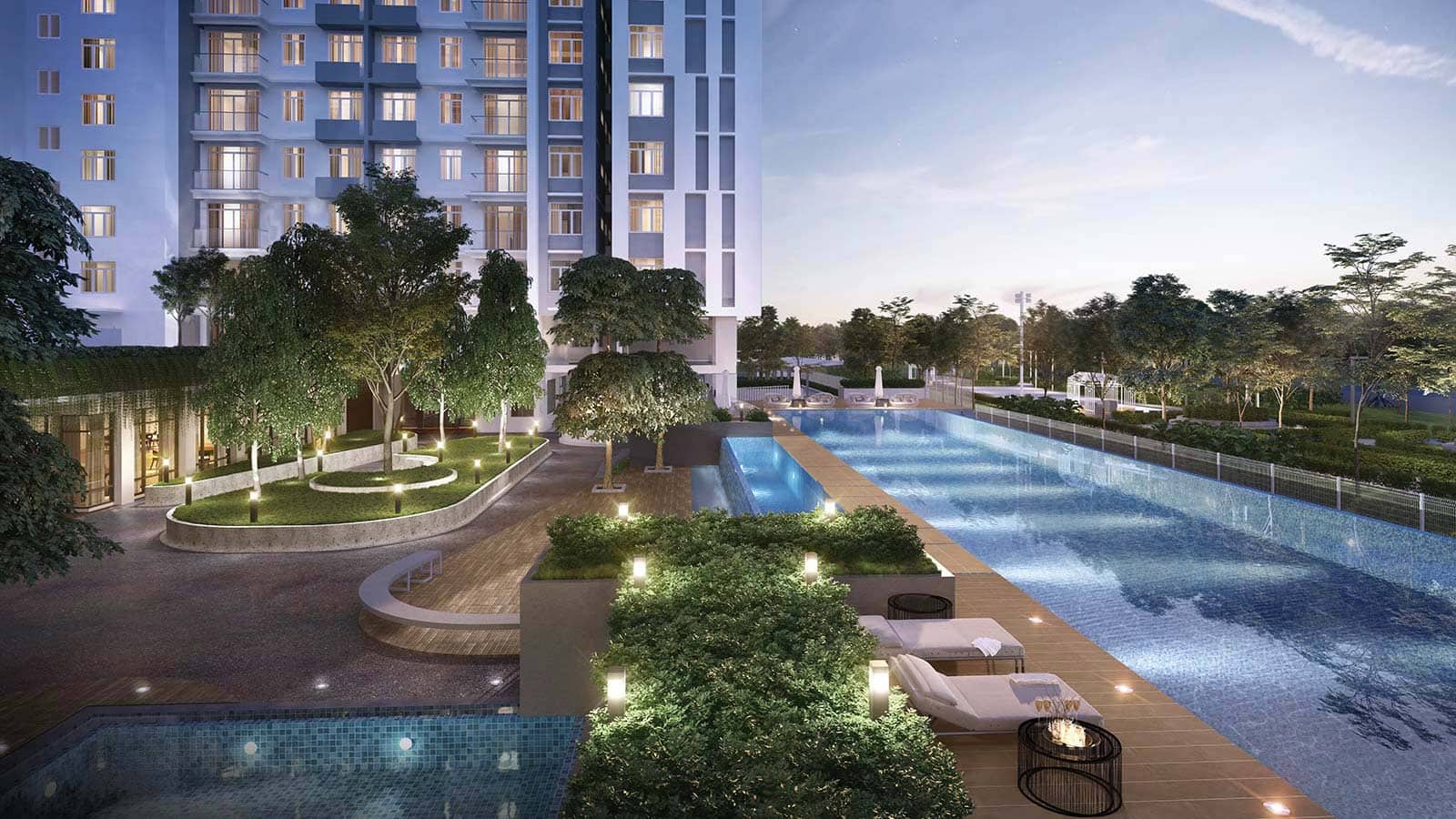 SWIMMING POOL & WADING POOL